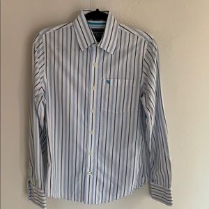 A&F Button Down Striped Shirt